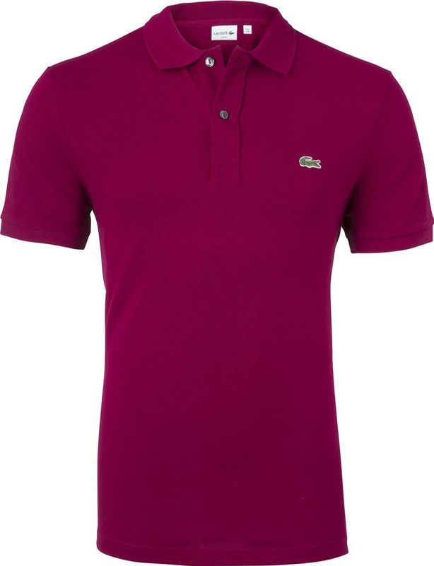 Lacoste L Heren Poloshirt - Bordeaux