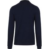 Lacoste - Slim Polo - Donkerblauw - Lange Mouwen - 100% Katoen