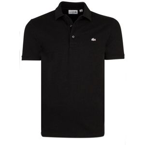 Lacoste - Slim Fit Polo - Zwart - Katoen/Elastaan