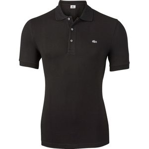 Lacoste - Stretch Slim Fit Polo - Zwart - Piqué Katoen