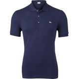 Lacoste - Poloshirt - Navy Blue - 96% Katoen 4% Elastaan - Korte Mouwen