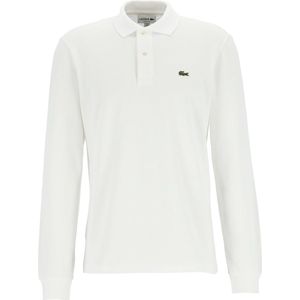 Lacoste Classic Fit polo lange mouw - wit