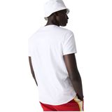 Lacoste - TH6709 - T-Shirt - Wit - 100% Katoen - Ronde Hals - Aansluitende Pasvorm