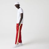 Lacoste - TH6709 - T-Shirt - Wit - 100% Katoen - Ronde Hals - Aansluitende Pasvorm