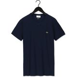 Lacoste - TH6709 - T-Shirt - Marine Blauw - Katoen