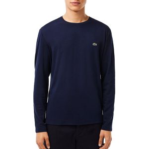 Lacoste - TH6712 - T-shirt - Blauw - Lange Mouw
