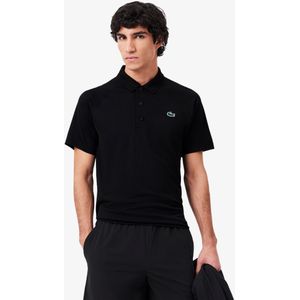 Lacoste - DH3201 - Polo - Zwart - Sneldrogend, Scheurbestendig, Regular Fit