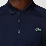 Lacoste - DH3201 - Sportshirt - Navy Blue - Piquéstof - Regular Fit