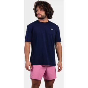 T-shirt met korte mouwen en ronde hals LACOSTE. Katoen materiaal. Maten M. Blauw kleur