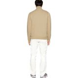 Lacoste - Stand-Up Collar Sweatshirt - Beige - Heren - Katoen