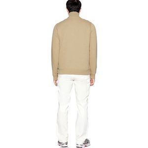 Lacoste - Stand-Up Collar Sweatshirt - Beige - Heren - Katoen
