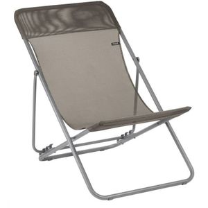 Lafuma Mobilier Maxi Transat Batyline Iso Campingstoel (grijs)