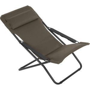 LAFUMA MOBILIER badhanddoek voor Relax ligstoelen, 100% katoen, kleur: Embrun, LFM2972-9300,Eén maat,taupe