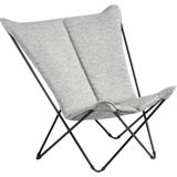 Lafuma Sphinx Sunbrella Loungestoel - Graniet