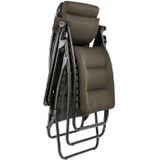 Lafuma RSX Clip Air Comfort - Relaxstoel - Verstelbaar - Inklapbaar- Zero Gravity - Taupe