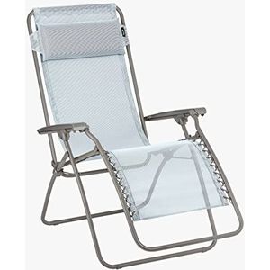 Lafuma Mobilier Relax-ligstoel, inklapbaar en verstelbaar, RT2, Batyline, kleur: Ciel, LFM4019-9711