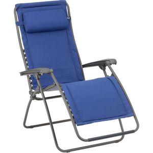 Lafuma RSX CLIP LIGHTCOMFORT - Relaxstoel - Model 2024 - Verstelbaar - Inklapbaar - Zero Gravity - Gepolsterd - Denim