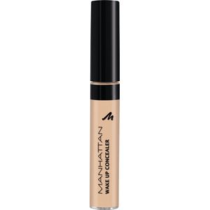 Manhattan Wake up Concealer, Flüssig Concealer zum Abdecken von Augenringen und Rötungen, Farbe Beige 2, 1 x 7ml