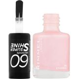 Rimmel - 60 Seconds Super Shine - Nagellak - Double Decker Red - 8 ml