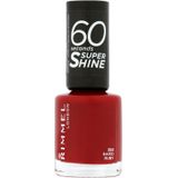 Rimmel - Nagellak 60 Seconds - Diep Robijnrood - 8ml