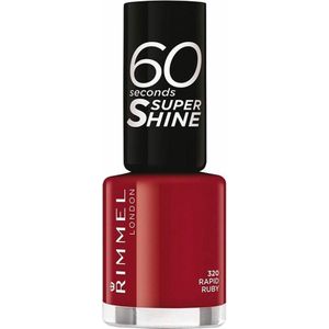 Rimmel 60 Seconds Super Shine Nail Polish 8ml (Various Shades) - Rapid Ruby