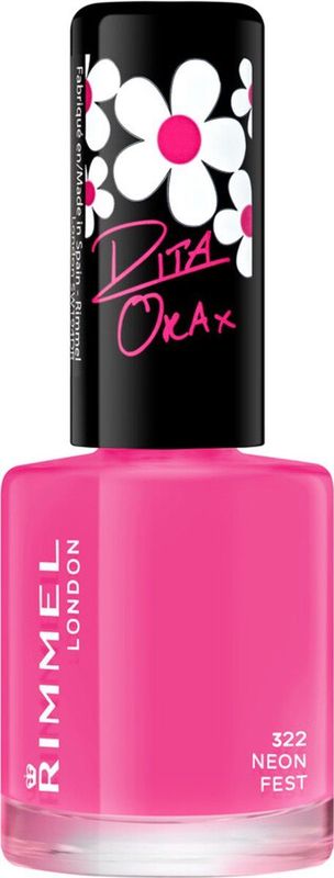 Rimmel - 60 Seconds By Rita Ora - Nagellak - Tint 322 Neon Fest - 8 ml