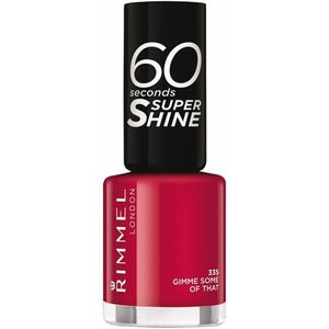 Rimmel London - 60 Seconden Super Shine - Nagellak - Rood - 8 ml