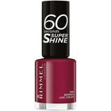 Rimmel - 60 Seconds - Nagellak - Bessenroze - 8ml