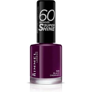 Rimmel London 60 Seconds Nagellak - 345 Black Cherries