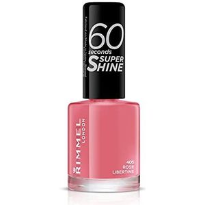 Rimmel - 60 Seconds Super Shine - Nagellak - Tint 405 Rose Libertine - 8 ml