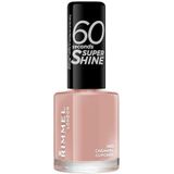 Rimmel - 60 Seconds Super Shine - Nagellak - Tint 500 Caramel Cupcake - 8 ml