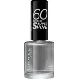 Rimmel - 60 Seconds Supershine - Nagellak - Zilver