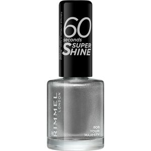 Rimmel - 60 Seconds Supershine - Nagellak - Zilver