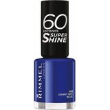 Rimmel - 60 seconds supershine nailpolish - Danny Boy, Blue! - Blue