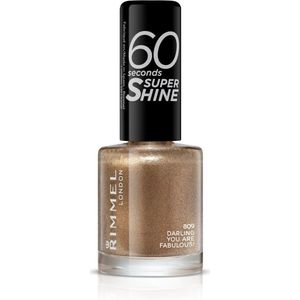 Rimmel - 60 Seconds SuperShine - Nagellak - 809 Darling, You Are Fabulous! - 8 ml