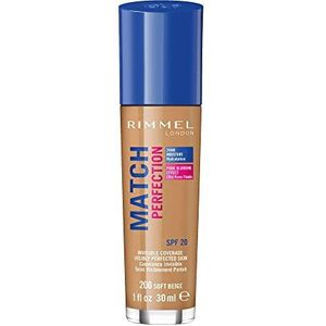 Rimmel London - Match Perfection Foundation 30 ml 200 - Soft Beige