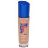 Rimmel London - Match Perfection Foundation - Warm Honey - SPF 20