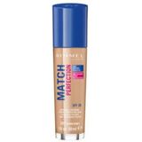 Rimmel London - Match Perfection Foundation - Warm Honey - SPF 20