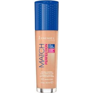 Rimmel London - Match Perfection Foundation - Warm Honey - SPF 20