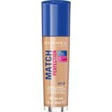 Rimmel - Fond de Teint Match Perfection - Couvrance Légère - Hydratation 24H - 303 True Nude - 30ml