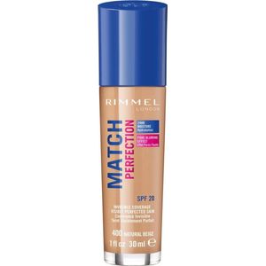 Rimmel London Match Perfection 400 Natural Beige Foundation