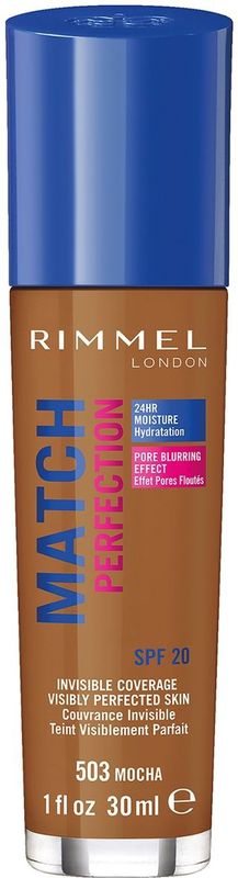 Rimmel - Match Perfection - Vloeibare Foundation - Tint 503 Mocha - 30 ml