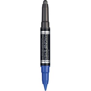 Rimmel London MagnifEyes Xxtreme Double Ended - Blauw - Oogschaduw en Eyeliner