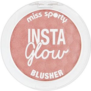 Miss Sporty Insta Glow Blusher roze voor policzków 001 Luminous Beige 5g