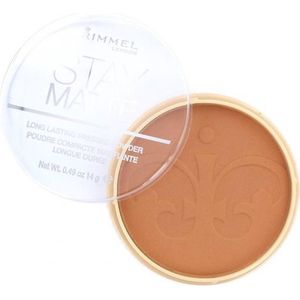 Rimmel - Stay Matte Poeder - 040 Honey - Matte Finish - Egaliserend