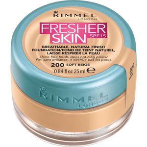 Rimmel London Fresher Skin - 200 Soft beige - Foundation