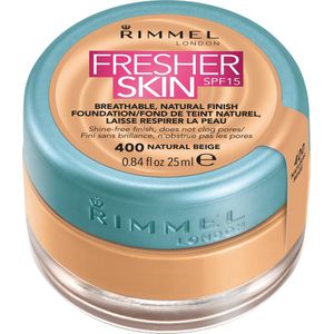 Rimmel London Fresher Skin - 400 Natural Beige - Foundation