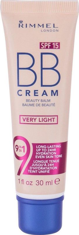Rimmel - BB Cream 9 in 1 - Getinte Crème - Very Light - 30 ml