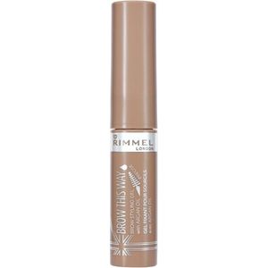 Rimmel London - Brow This Way - Wenkbrauwgel - Blond - 5 ml