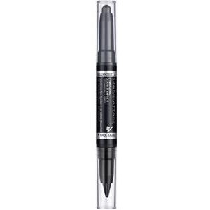 Manhattan Eyemazing Double Effect Oogschaduw & Liner, bruin, 2-in-1 oogschaduw en eyeliner, draaibaar, kleur 003 bohemian brons - 1 x 1,6 g